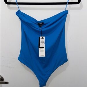 Express Vibrant Blue Bodysuit